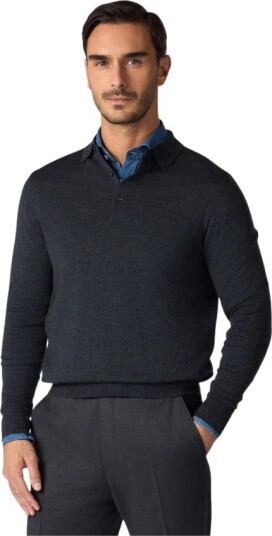 Brooks Brothers Herre Strikkevarer Grå 2XL,