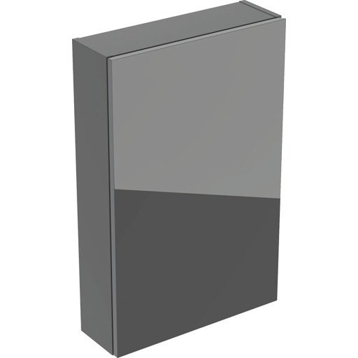 Geberit Acanto veggskap 45x15 cm grått glass