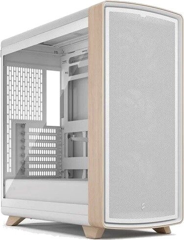 Fractal Design Summit Chalk White TG Kabinett Miditower Hvit FD-C-SUM1A-02