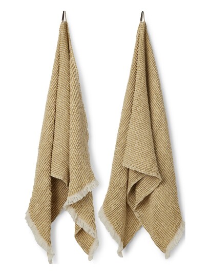 compliments Como Towel 80X140 Cm - Yellow - 80X140CM
