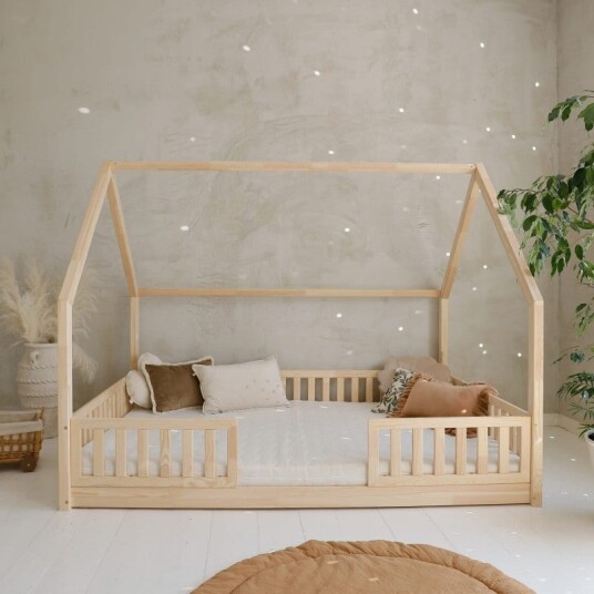 Minitude ARTHUR Juniorseng/Montessoriseng 140x200 Nature Minitude ARTHUR Juniorseng/Montessoriseng 140x200 Nature