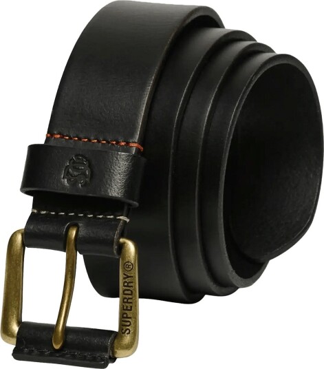Superdry Classic Leather Belt Black XL Superdry Classic Leather Belt Black XL