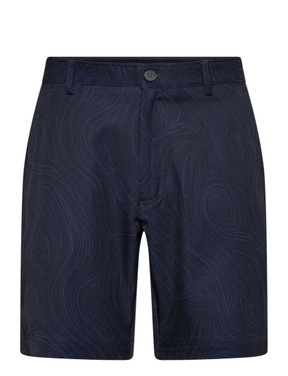 Calvin Klein Golf Marble Print Bullet Shorts Navy 36