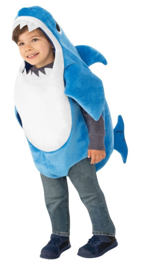 Daddy Shark Deluxe Blå Infant / 6-12 M Daddy Shark Deluxe Blå Infant / 6-12 M