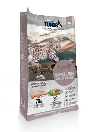 Tundra Kylling Og Laks 38Kg Kattungefôr Tundra Kylling Og Laks 38Kg Kattungefôr
