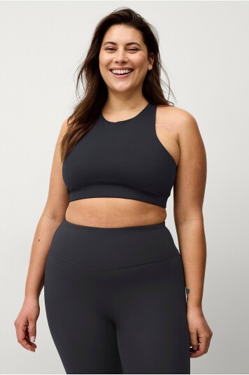 Ellos Studio Sports BH Studio Bra High Neck Core Svart
