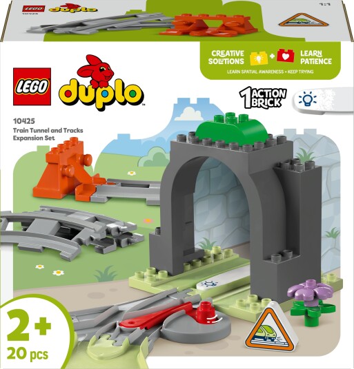 LEGO DUPLO Town 10425 Utvidelsessett med togtunnel og skinner LEGO DUPLO Town 10425 Utvidelsessett med togtunnel og skinner
