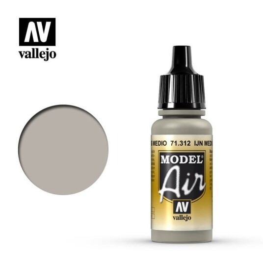 Vallejo Model Air IJN Medium Grey 17ml (71.312)