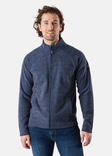 Seaside Sailor Fleece Navy Melange Xl Trøyer