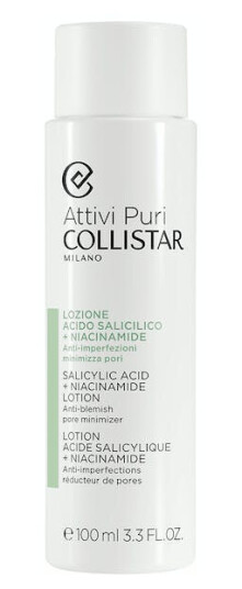 Collistar Attivi Puri Salisylsyre & Niacinamid Ansiktslotion 100 ml med Anti-blemish Egenskaper