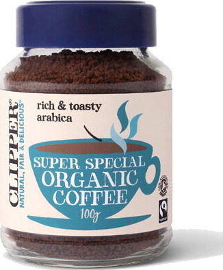 Clipper Instant Coffee Arabica Økologisk 100gram Clipper Instant Coffee Arabica Økologisk 100gram