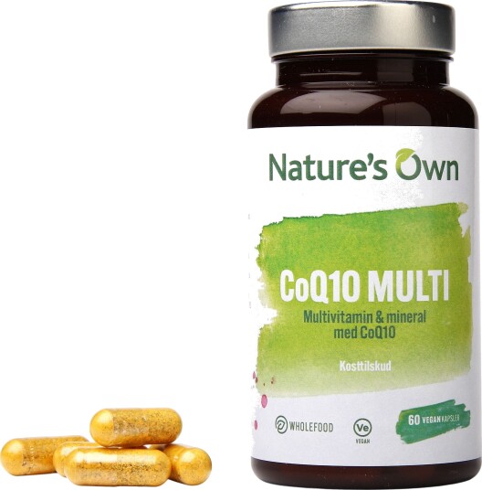 Natures Own Coq10 Multi 60 Kapsler Natures Own Coq10 Multi 60 Kapsler