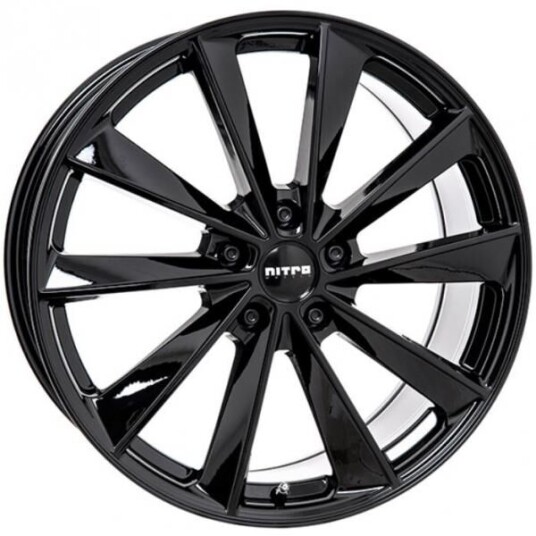 Nitro Aero Ff Gloss Black 9.5x20 5x120 ET40 B64.1 Nitro Aero Ff Gloss Black 9.5x20 5x120 ET40 B64.1