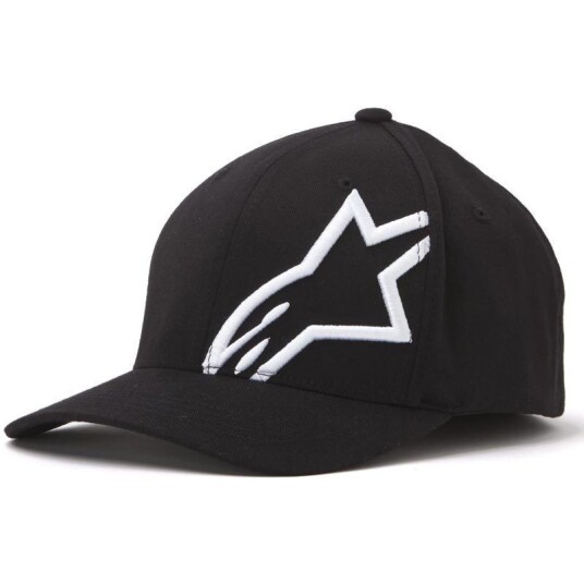 Alpinestars Corp Shift 2 Flexfit Cap L XL Svart Hvit Alpinestars Corp Shift 2 Flexfit Cap L XL Svart Hvit
