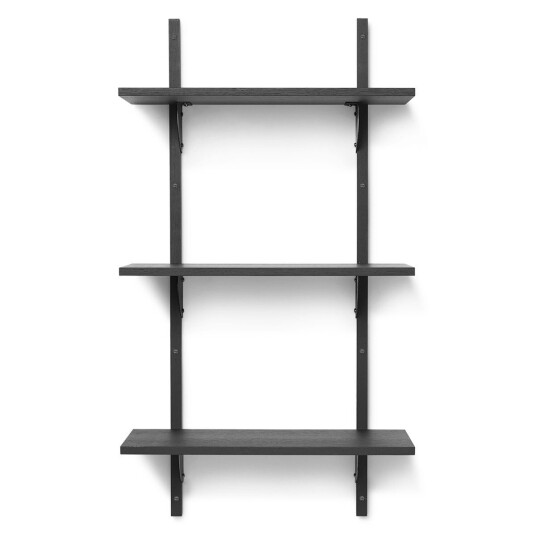 ferm LIVING Sector hylle S/L Svart ask-svart