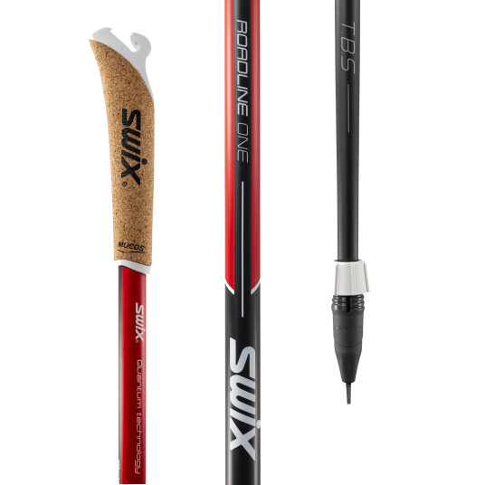 Swix Roller Ski Pole Roadline 1 TCS 23 STD 150 cm STD