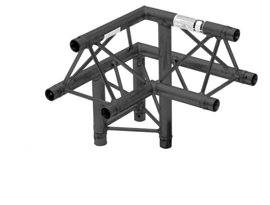 Alutruss Decolock Dq3-Spal32 3-Way Corner 90° Bk
