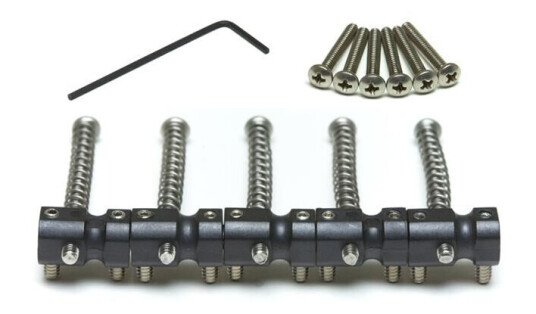 Graph Tech String Saver Ps-8315-00 Bass Saddles, 5-String, 13/32" Spacing