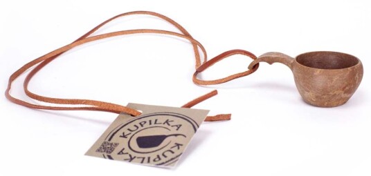 Kupilka 1, Mini Cup With Leather Cord Brown One size, Brown Kupilka 1, Mini Cup With Leather Cord Brown One size, Brown