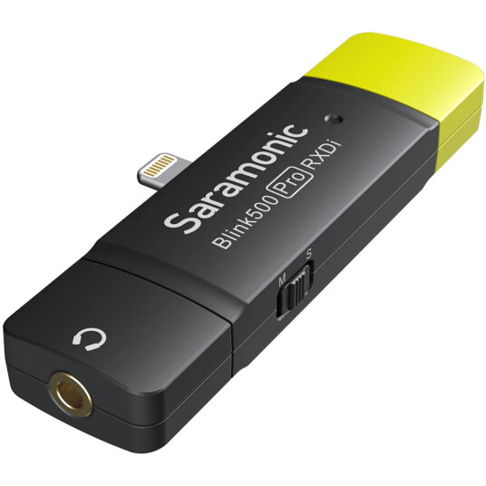 Saramonic Blink 500 Pro RXDI Trådløs mottaker for lavaliermikrofoner – Lightning Saramonic Blink 500 Pro RXDI Trådløs mottaker for lavaliermikrofoner – Lightning