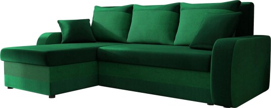 Alvared 3 seters Hjørnesovesofa Universal   Grønn