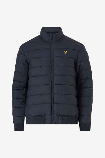 Lyle & Scott Jakke Funnel Neck Wadded Jacket Blå Lyle & Scott Jakke Funnel Neck Wadded Jacket Blå