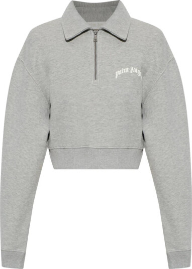 Palm Angels Dame Gensere & Hettegensere Grå XS, Palm Angels Dame Gensere & Hettegensere Grå XS,