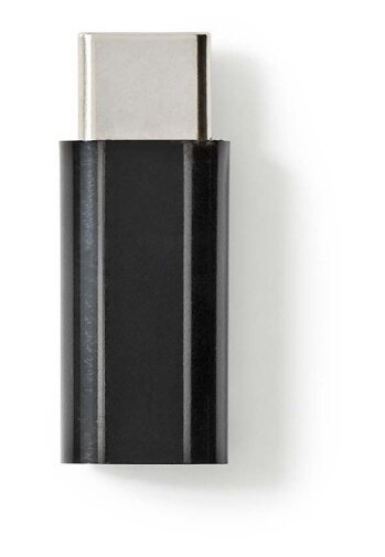 Nedis USB-C™ Adapter | USB 2.0 | USB-C™ Hann | USB Micro-B Hun | 480 Mbps | Rund | Gull belagt | Antrasitt | Boks
