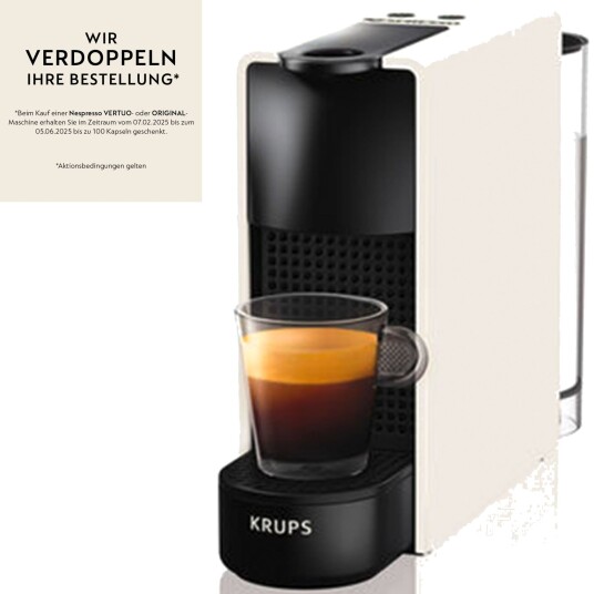 Nespresso Essenza Mini Kapselmaskin - Hvit