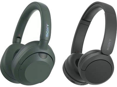 Sony ULT WEAR Trådløse Over-Ear Hodetelefoner Skogsgrå W317999J659-BNDL