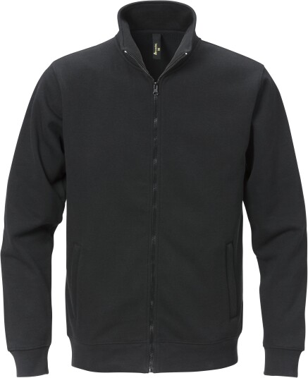 Fristads 1733 SWB Sweatshirtjakke Svart Klær