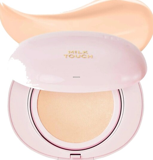 Milktouch All-Day Skin Fit Milky Glow Cushion - #19N VANILLA IVORY - 15 G