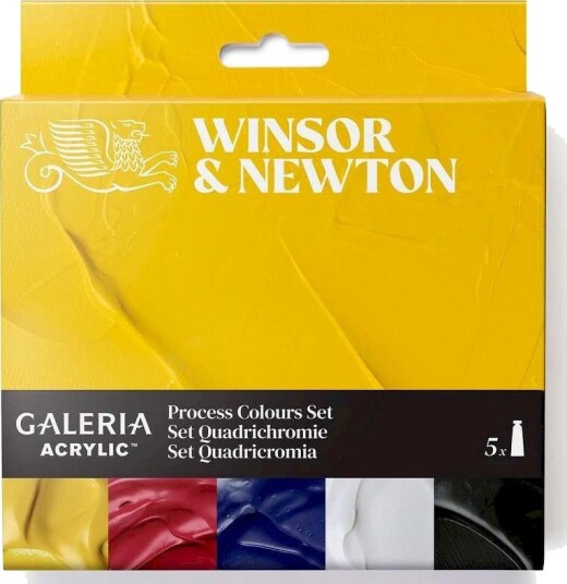 Winsor & Newton Galeria Akrylmaling Sett 5x60ml