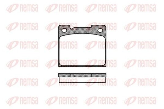 Bremseklosser REMSA 0039.30 Bremseklosser REMSA 0039.30