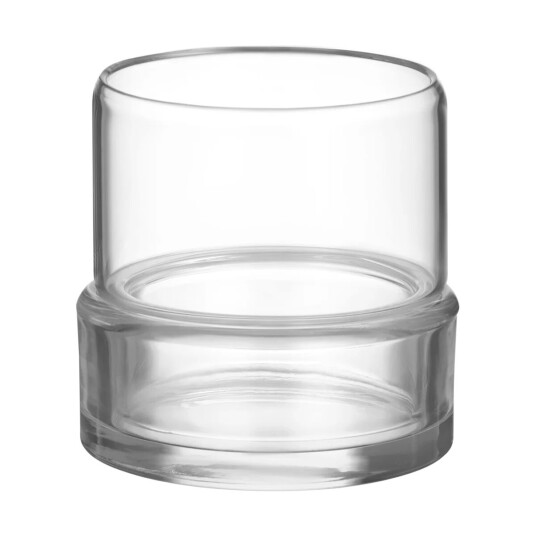 Orrefors Tou Telysholder 8,4 cm Klar Glass Lysestake Orrefors Tou Telysholder 8,4 cm Klar Glass Lysestake