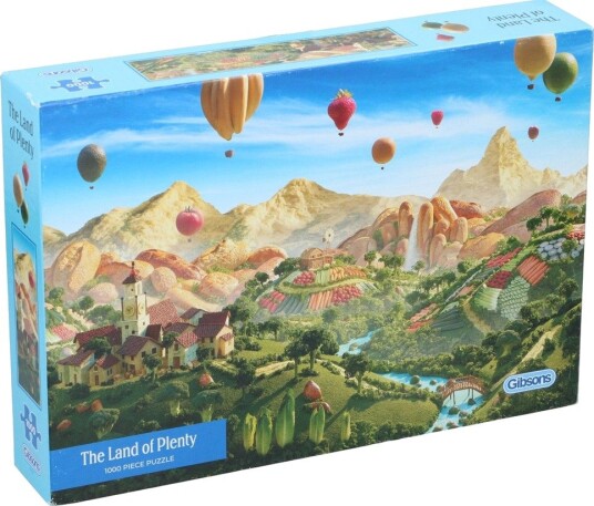 Puslespill med 1000 brikker – The Land Of Plenty / Leggpuslespill / Bildpuslespill