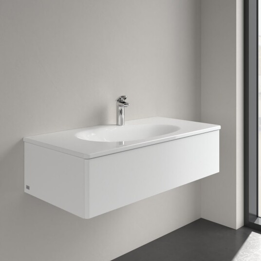 Villeroy Og Boch V&B Antao C+ 100x50 M Skjult Overløp HVIT Alpin
