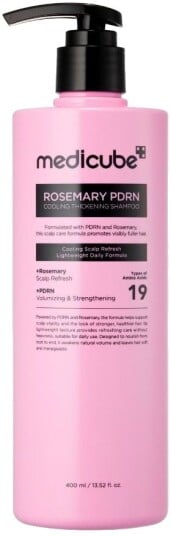Medicube Rosemary Pdrn Cooling Thickening Shampoo 400 Ml. Hårpleie Sjampo