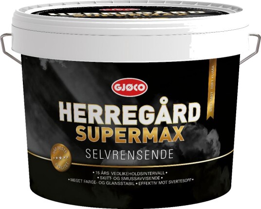 Gjøco Herregård Supermax Selvrensende 9 liter