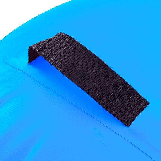 vidaXL Oppblåsbar gymnastikkrull med pumpe 100x60 cm PVC blå vidaXL Oppblåsbar gymnastikkrull med pumpe 100x60 cm PVC blå