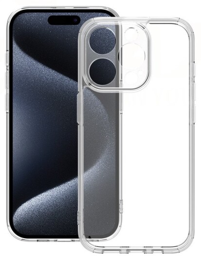 Vmax Akryl Anti fall Deksel til iPhone 15 Plus TPU Gjennomsiktig Vmax Akryl Anti fall Deksel til iPhone 15 Plus TPU Gjennomsiktig