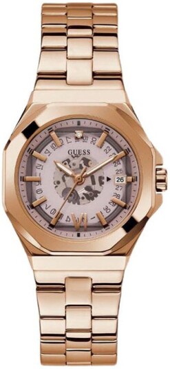 Guess Dameklokke GW0551L3 Empress Rosa/Rose gulltonet stål Ø34 mm