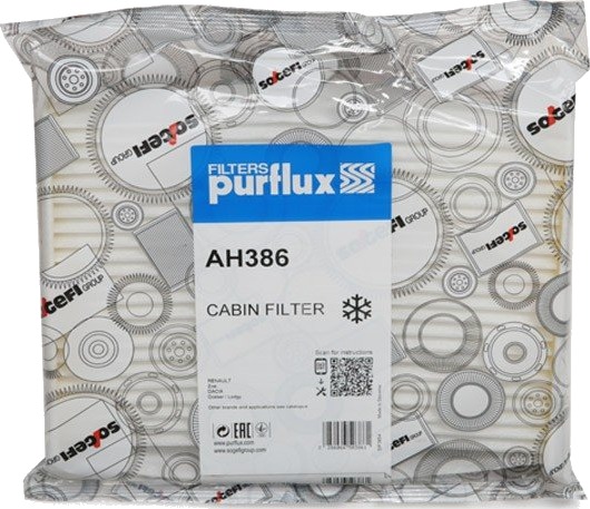 PURFLUX AH386 Kupefilter PURFLUX AH386 Kupefilter