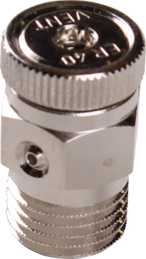 1/4" automatisk luftskrue-tacoventil