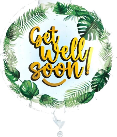 Globos Get Well Soon Folieballong 45cm GL6027