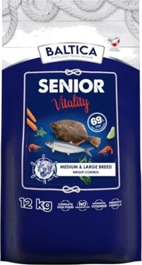 Baltic Agro Senior Baltica Hundemat For Vitality 12 kg Baltic Agro Senior Baltica Hundemat For Vitality 12 kg