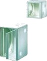 Rittal Flatbox Skap Veggmonterbar Ral 7035 6U 19" Rittal Flatbox Skap Veggmonterbar Ral 7035 6U 19"