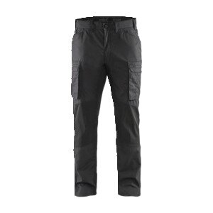 Blåkläder Bukse med stretch grå/svart herre C48
