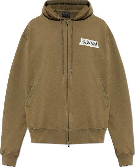 Balenciaga Herre Gensere & Hettegensere Grønn L,