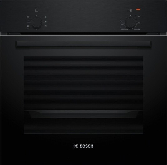 Bosch Serie 2 Innbyggingsovn HBF010BA1 56 cm Svart Klasse A Bosch Serie 2 Innbyggingsovn HBF010BA1 56 cm Svart Klasse A